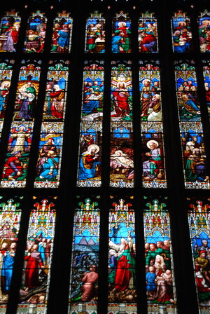 Religious stained glass windows