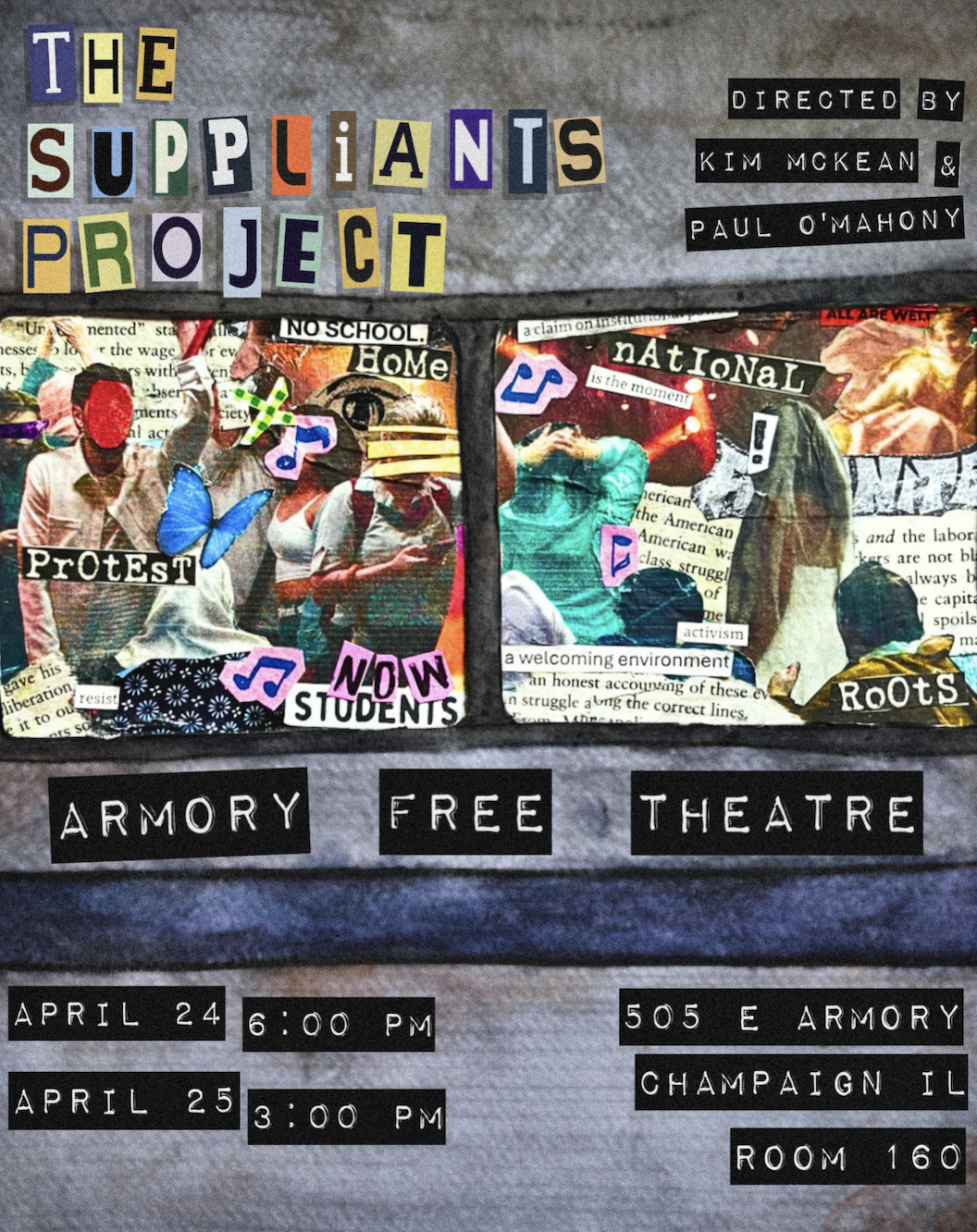 Poster for The Suppliants Project