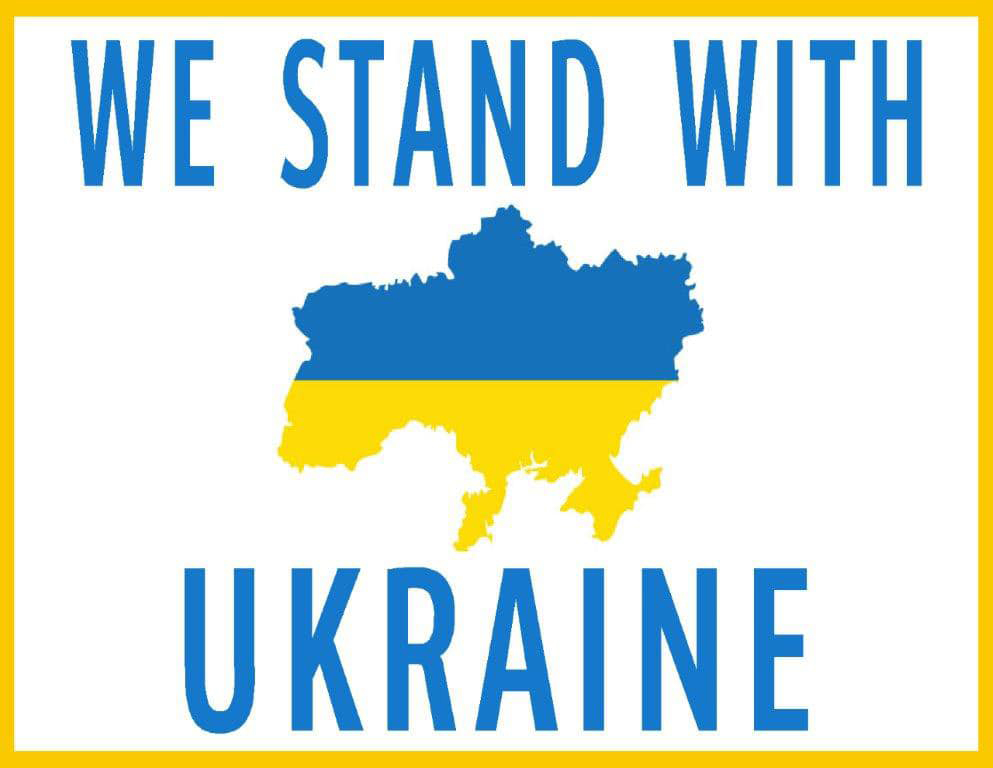 We Stand with Ukraine