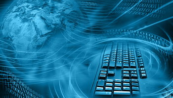 Abstract internet background