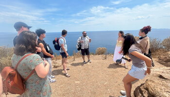 Students abroad in Greece