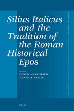 Book cover for, "Silius Italicus and the Tradition of the Roman Historical Epos"