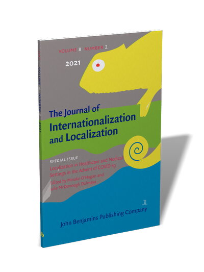 Book cover of, "The Journal of Internationalization and Localization"