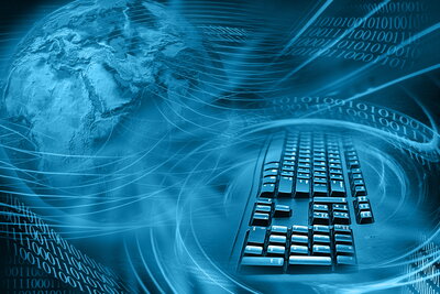 Abstract internet background