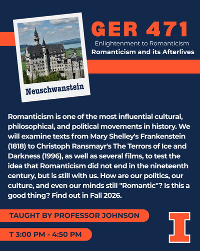 GER 471 course poster