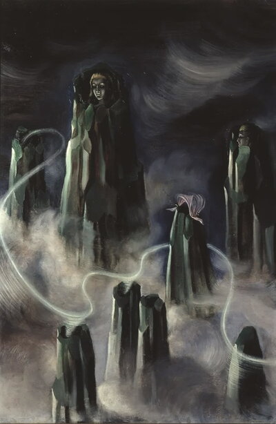 The Souls of the Mountain (Remedios Varo, 1938)