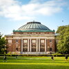 View of the main quad on campus