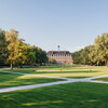 Grassy, daytime shot of the Main Quad