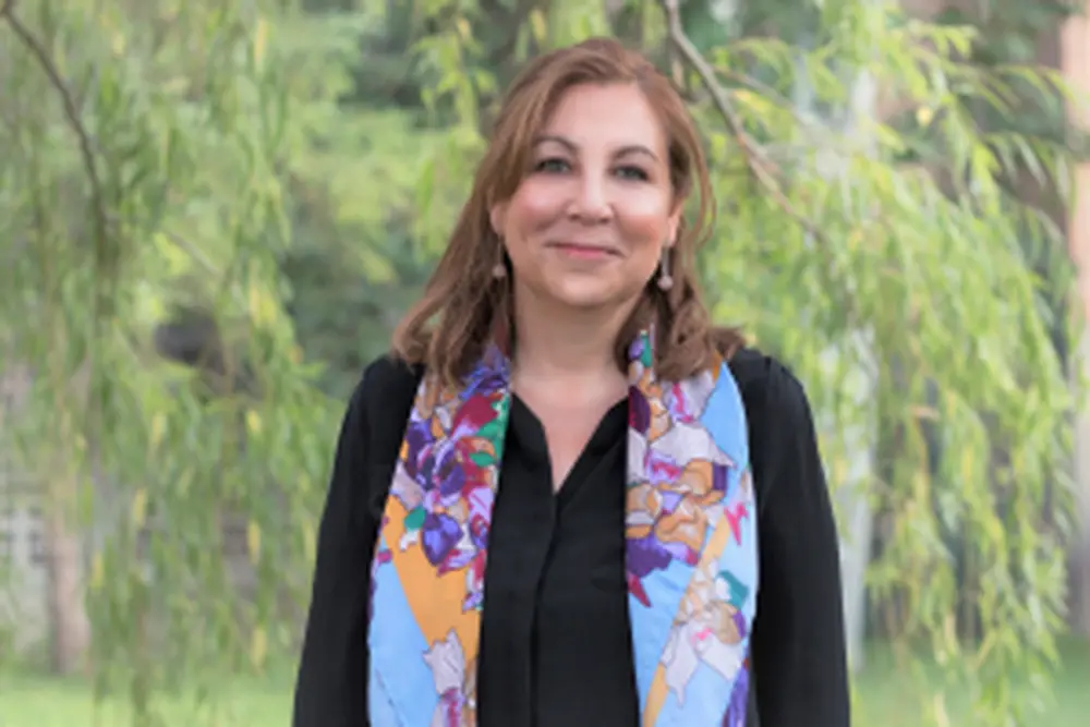 Luisa-Elena Delgado, Professor of Spanish and Portuguese, and University Scholar Delgado