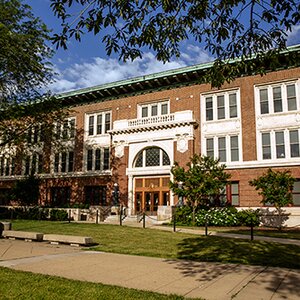 Lincoln Hall, a building on the U of I's campus