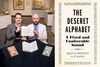 Left: Two men hold open book. Right: Book cover.