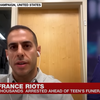 Screenshot of professor Daniel Nabil Maroun's TV interview on FRANCE24
